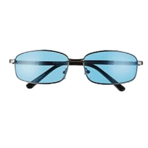BP 58mm Rectangular Wire Sunglasses in Blue at Nordstrom NEW